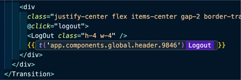 Key plus locale preview